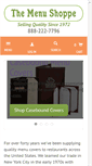 Mobile Screenshot of menushoppe.com